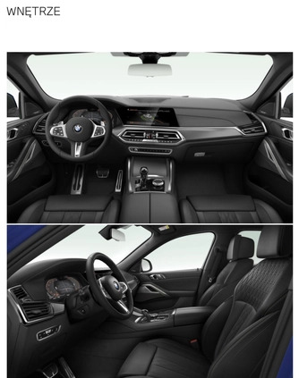 BMW X6 cena 344400 przebieg: 107000, rok produkcji 2021 z Białystok małe 56